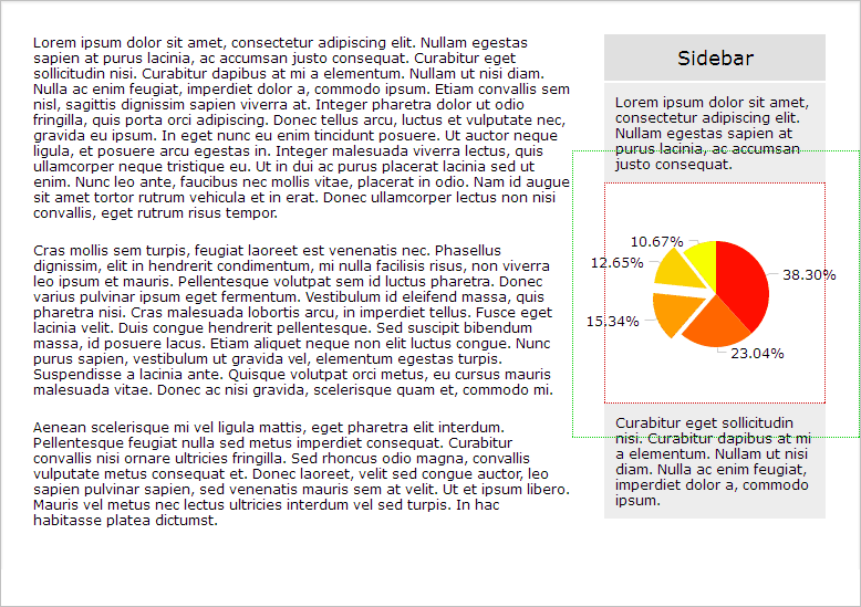 Sizing pie chart #4